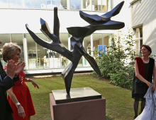Tree of Peace sculpture unveiled at the University